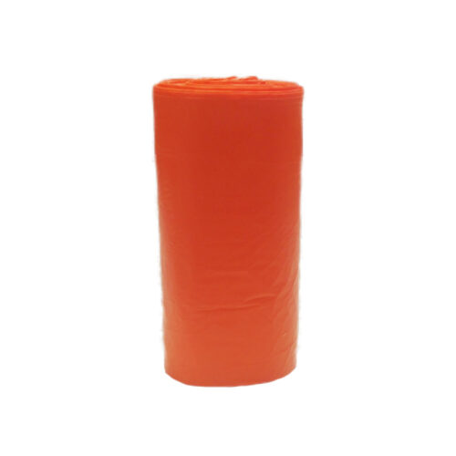 MaxValu Orange Garbage Bags 80L Bin Liners Roll (250 Bags) – Heavy Duty Commercial Waste Bags Bulk Wholesale