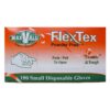 MaxValu FlexTex powder free disposable gloves blue and clear wholesale Australia