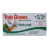 MaxValu clear poly gloves disposable polyethylene gloves powder free latex free