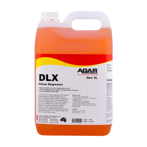 DLX-5L Agar DLX Citrus Degreaser 5L solvent degreaser bottle
