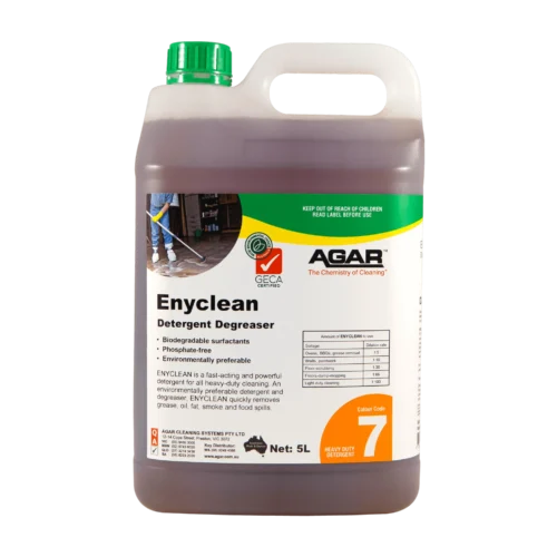 Agar Enyclean alkaline detergent and degreaser bottle - Nova Cleaning Supplies Melbourne