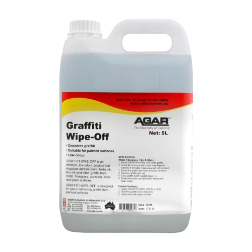 Graffiti-Wipe-Off-5L Agar Graffiti Wipe-Off 5L graffiti and ink remover bottle