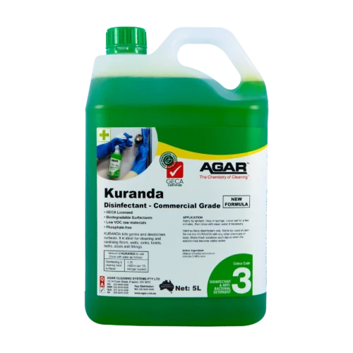 Agar Kuranda GECA certified commercial-grade disinfectant bottle - Nova Cleaning Supplies Melbourne