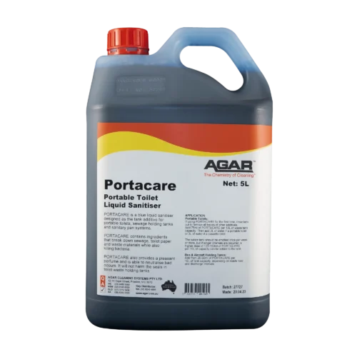 Agar Portacare 5L portable toilet waste tank sanitiser bottle