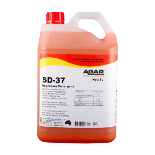 Agar SD-37 5L lemon scented degreaser bottle