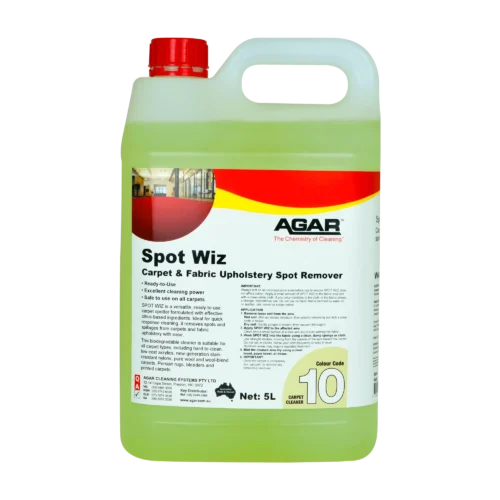 AGAR Spot Wiz Citrus-Based Carpet and Upholstery Spot Remover for Commercial Cleaning