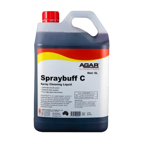 Agar Spray Buff C floor gloss restorer bottle - Nova Cleaning Supplies Melbourne