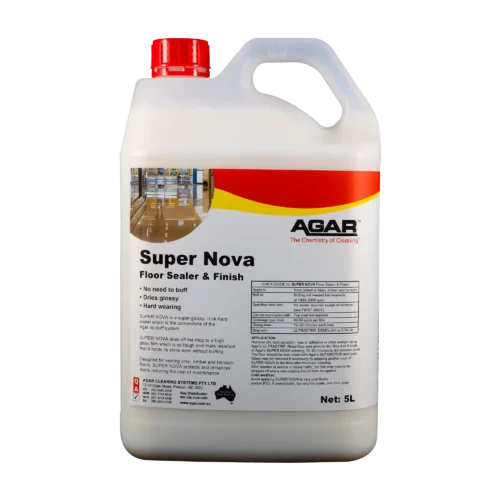 Super-Nova-5L-1 Agar Super Nova buff-free floor sealer bottle - Nova Cleaning Supplies Melbourne