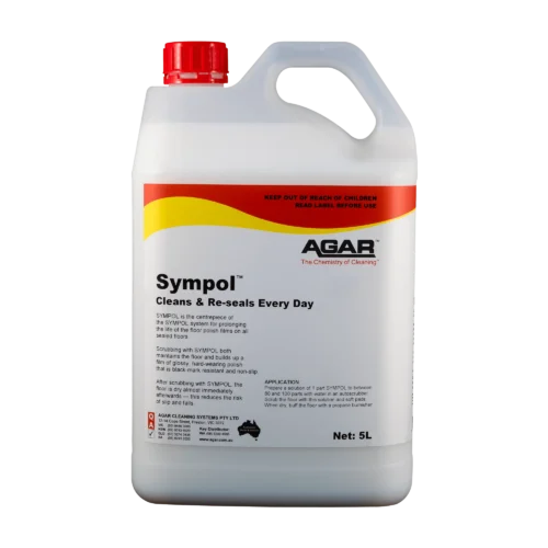 Sympol-5L Agar Sympol floor polish restorer bottle - Nova Cleaning Supplies Melbourne