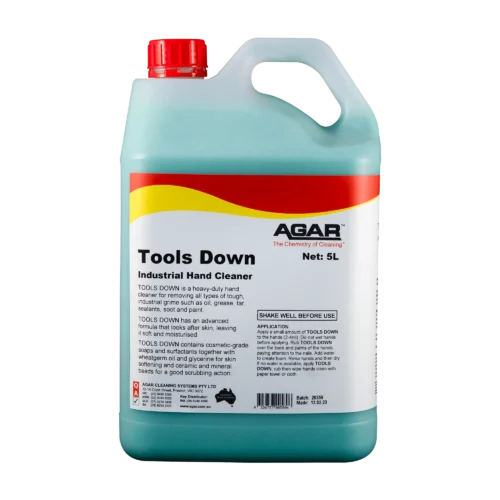 Agar Tools Down 5L industrial lotion hand cleaner bottle