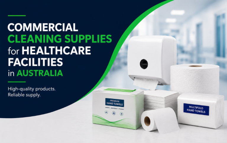 commercial cleaning supplies healthcare facilities Australia